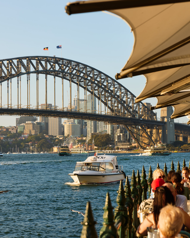 Unobstructed views of Sydney Harbour Bridge