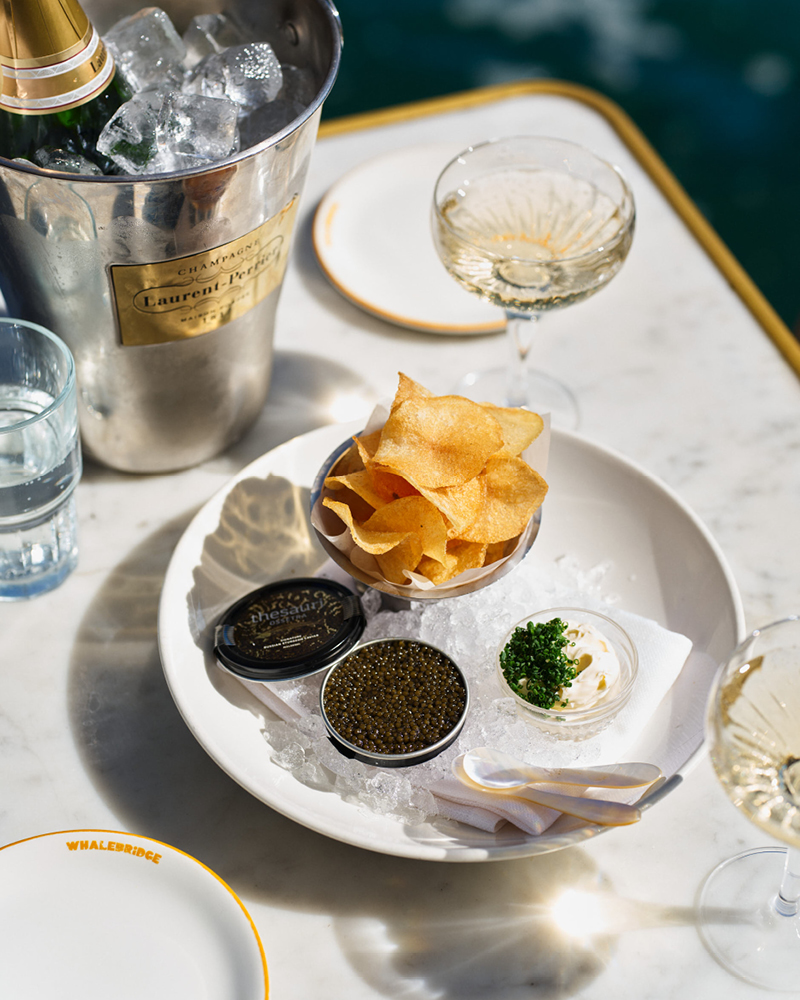 Celebrate with caviar by Sydney Harbour